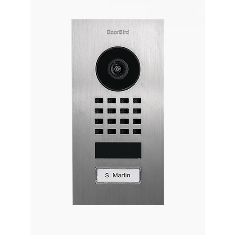 Doorbird Compact IP Video Door Station, Flush Mount, Stainless Steel 3 Doorbird Compact IP Video Door Station, Flush Mount, Stainless Steel