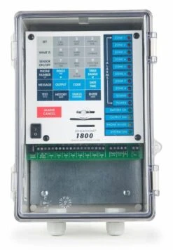 Sensaphone FGD-1800CD 8 Zone Auto Dialer In NEMA Case With Clear Door