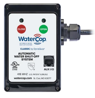 WaterCop Classic Large Valve Interface With 2 Wired Sensors 3 WaterCop Classic Large Valve Interface With 2 Wired Sensors