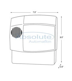 Sensaphone FGD400 4 Input Alarm Dialer With Power Failure And Temperature Detection -Secure House Gear fgd400 sv dim 25296.1343066274.1280.1280