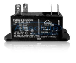 240VAC DPST Relay, UL And CSA Approved