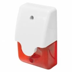 Seco-Larm SL-1312SAR Mini Strobe And Siren, Red