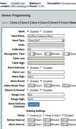 Sensaphone WEB600 Self Contained Sensor Monitoring, Logging, Email Alerts 5 Sensaphone WEB600 Self Contained Sensor Monitoring, Logging, Email Alerts - Image 3