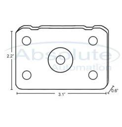 Winland WB350 WaterBug Water Leak Sensor System With Alarm -Secure House Gear wnwb1040 dim 6 93518.1312922059.1280.1280