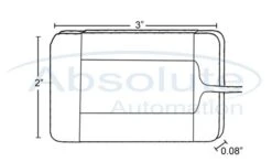Winland W-UC-S Waterbug Supervised Thin Water Leak Sensor -Secure House Gear wnwb1041 bottom dim 6 87986.1312988403.1280.1280