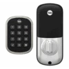 Yale YRD136-ZW2-619 Pro Pushbutton Deadbolt Z-Wave Key Free, Satin Nickel -Secure House Gear yrd136zw2619satinnickel